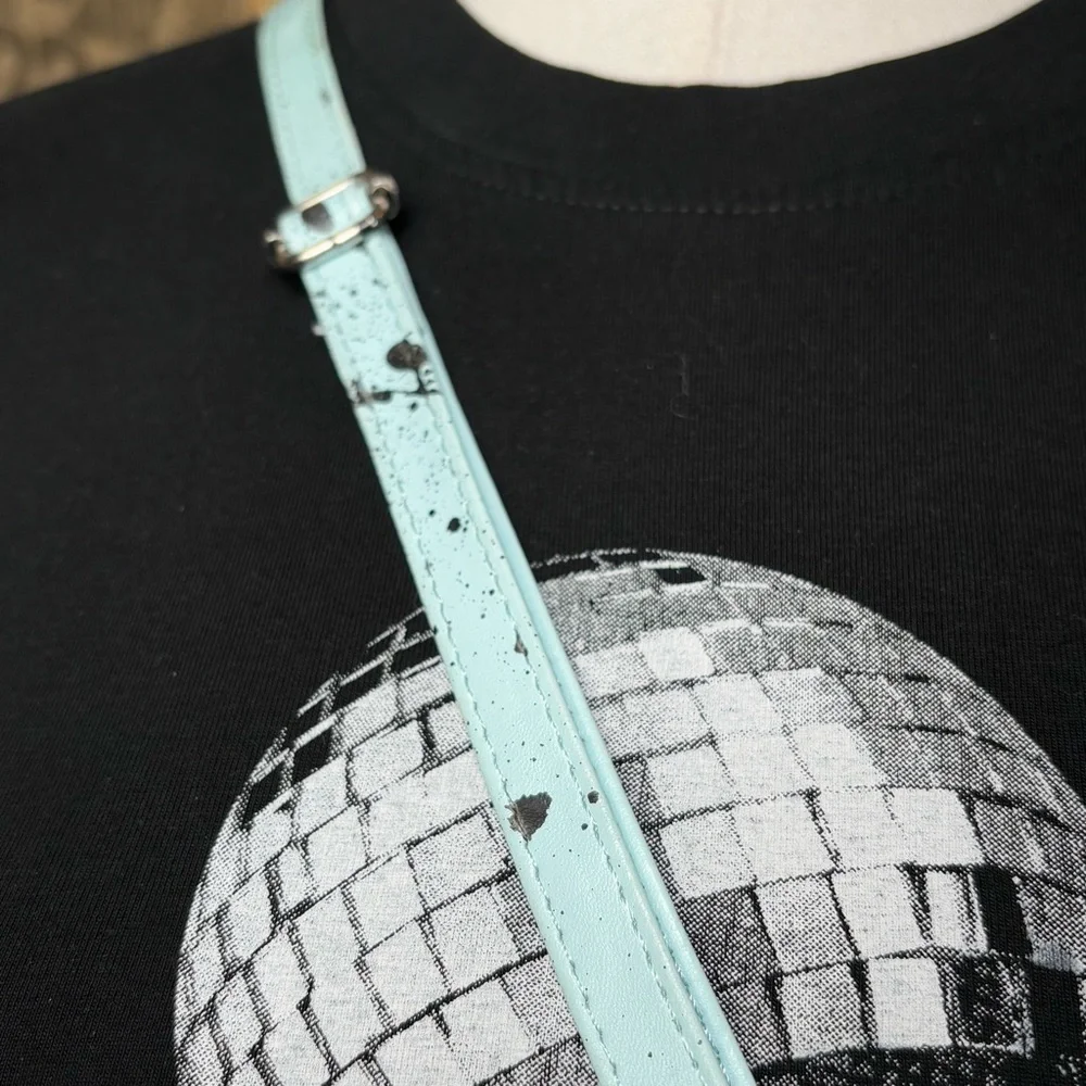 Baby Blue Instax Mini Camera Crossbody Case